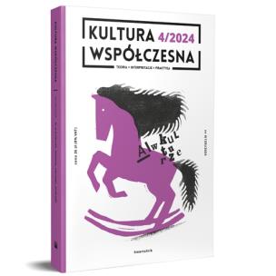 Kultura Współczesna 4/2024 AI w kulturze Historie narracje praktyki. Autor:   Praca zbiorowa. Multiszop.pl Okładka książki Kultura Współczesna 4/2024 AI w kulturze Historie narracje praktyki