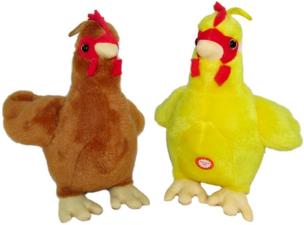 Opakowanie Kura z głosem 20cm MIX
