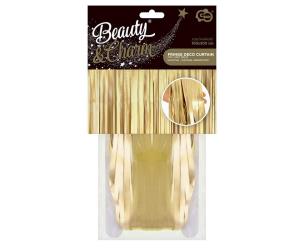 Opakowanie Kurtyna matowa jasnozłota 100x200cm