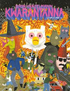 Kwarantanna Czary zjary 4. Autor: Simon Hanselmann. Multiszop.pl Okładka książki Kwarantanna Czary zjary 4