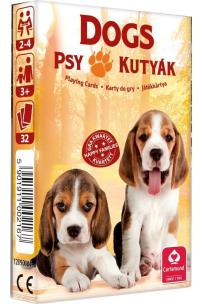 Opakowanie Kwartet - Psy. Karty do gry Cartamundi