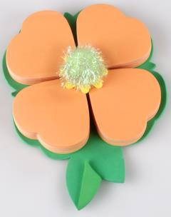 Opakowanie Kwiatek - karteczki samoprzylepne