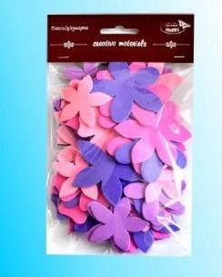Opakowanie Kwiatki różowo-fioletowe 60szt