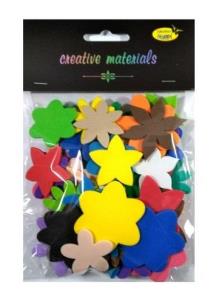 Opakowanie Kwiatki z pianki miks 10g