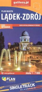 Opakowanie Lądek Zdrój - plan miasta 1:7000