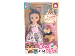 Opakowanie Laleczka 16cm z pieskiem