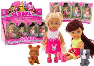 Opakowanie Laleczka mini z pieskiem MIX