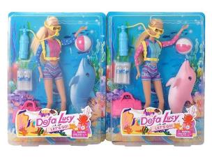 Opakowanie Lalka 29cm Nurek z delfinem