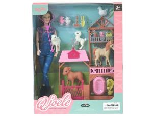 Opakowanie Lalka 29cm weterynarka