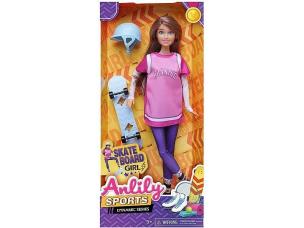 Opakowanie Lalka 29cm z deskorolką