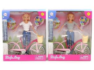 Opakowanie Lalka 29cm z rowerem