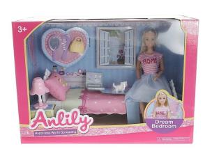 Opakowanie Lalka 29cm z sypialnią