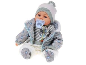 Opakowanie Lalka 45cm Bobas ze smoczkiem