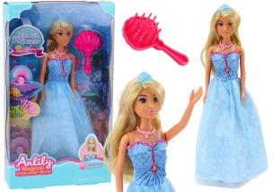 Lalka Anlily Syrena + akcesoria. Wydawca: Leantoys. Multiszop.pl Opakowanie Lalka Anlily Syrena + akcesoria