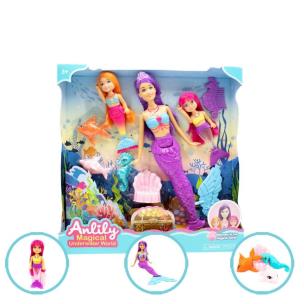 Lalka Anlily Syrenka 30cm. Wydawca: Icom. Multiszop.pl Opakowanie Lalka Anlily Syrenka 30cm