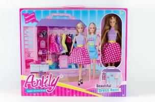Opakowanie Lalka Anlily z szafą 30cm