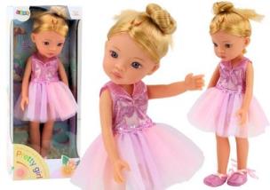 Opakowanie Lalka baletnica w różowej sukience 33cm