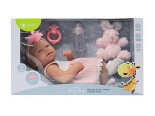 Opakowanie Lalka bobas 36cm z przytulanką