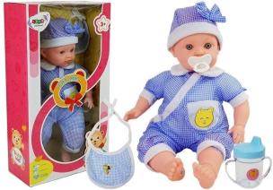 Opakowanie Lalka bobas niebieska 45cm
