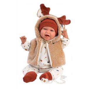 Opakowanie Lalka bobas śmiejąca się Mimi Renifer 42cm