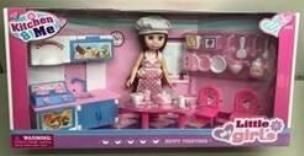 Opakowanie Lalka kucharka z kuchnią