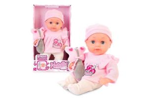 Opakowanie Lalka Natalia bobas z zabawką 33 cm