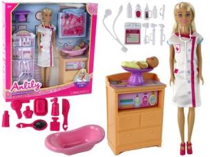 Opakowanie Lalka pielęgniarka + akcesoria