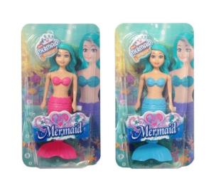 Opakowanie Lalka syrenka nakręcana pływająca MIX