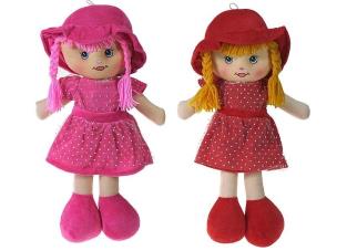 Opakowanie Lalka szmacianka z językiem polskim 55cm MIX