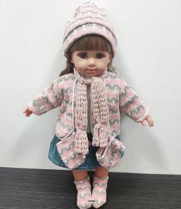 Opakowanie Lalka w zimowym ubranku 35cm