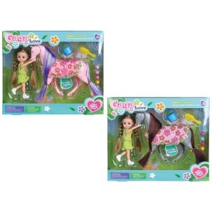 Opakowanie Lalka z koniem i akcesoriami