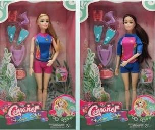 Opakowanie Lalka z zestawem do nurkowania