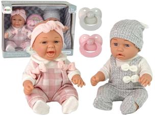 Opakowanie Lalki bliźnięta chłopiec i dziewczynka 30cm