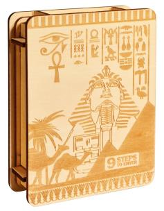 Łamigłówka ESCAPE BOX - Sphinx Secret - poziom 4/4. Wydawca: G3. Multiszop.pl Opakowanie Łamigłówka ESCAPE BOX - Sphinx Secret - poziom 4/4
