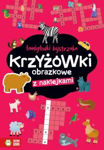 Okładka książki Łamigłówki bystrzaka. Krzyżówki obrazkowe
