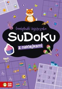 Okładka książki Łamigłówki bystrzaka Sudoku