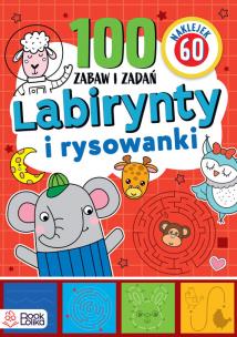 Łamigłówki  i krzyżówki. Ponad 100 zabaw i zadań. Autor: Monika Majewska. Multiszop.pl Okładka książki Łamigłówki  i krzyżówki. Ponad 100 zabaw i zadań