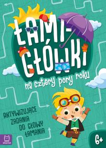 Okładka książki Łamigłówki na cztery pory roku