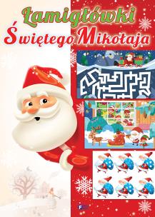 Okładka książki Łamigłówki Świętego Mikołaja