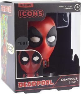 Lampka Icons Marvel Deadpool. Wydawca: PALADONE. Multiszop.pl Opakowanie Lampka Icons Marvel Deadpool