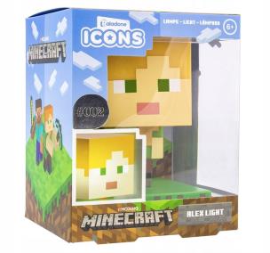 Lampka Icons Minecraft Alex. Wydawca: PALADONE. Multiszop.pl Opakowanie Lampka Icons Minecraft Alex