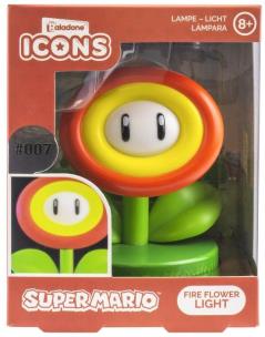 Lampka Icons Super Mario Fire Flower. Wydawca: PALADONE. Multiszop.pl Opakowanie Lampka Icons Super Mario Fire Flower