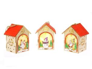 Opakowanie Lampka ledowa z motywem świątecznym MIX