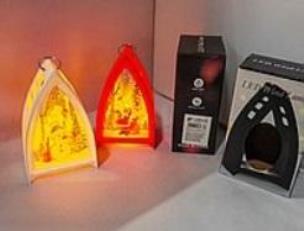 Opakowanie Lampka ledowa z motywem świątecznym MIX