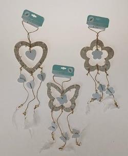 Opakowanie Łapacz snów drewniany z piórkami MIX