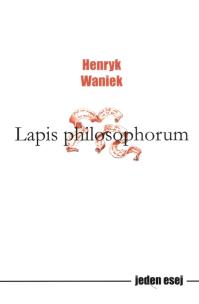 Okładka książki Lapis philosophorum