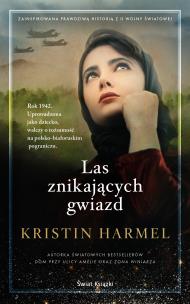 Las znikających gwiazd. Autor: Kristin Harmel. Multiszop.pl Okładka książki Las znikających gwiazd