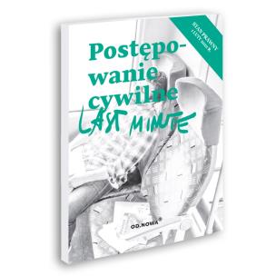 Last Minute Postępowanie cywilne. Autor: Talaga Anna. Multiszop.pl Okładka książki Last Minute Postępowanie cywilne