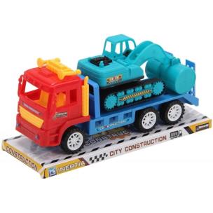 Opakowanie Laweta z pojazdem budowlanym