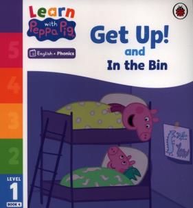 Opakowanie Learn with Peppa Phonics Level 1 Book 4 - Get Up! and In the Bin (Phonics Reader)